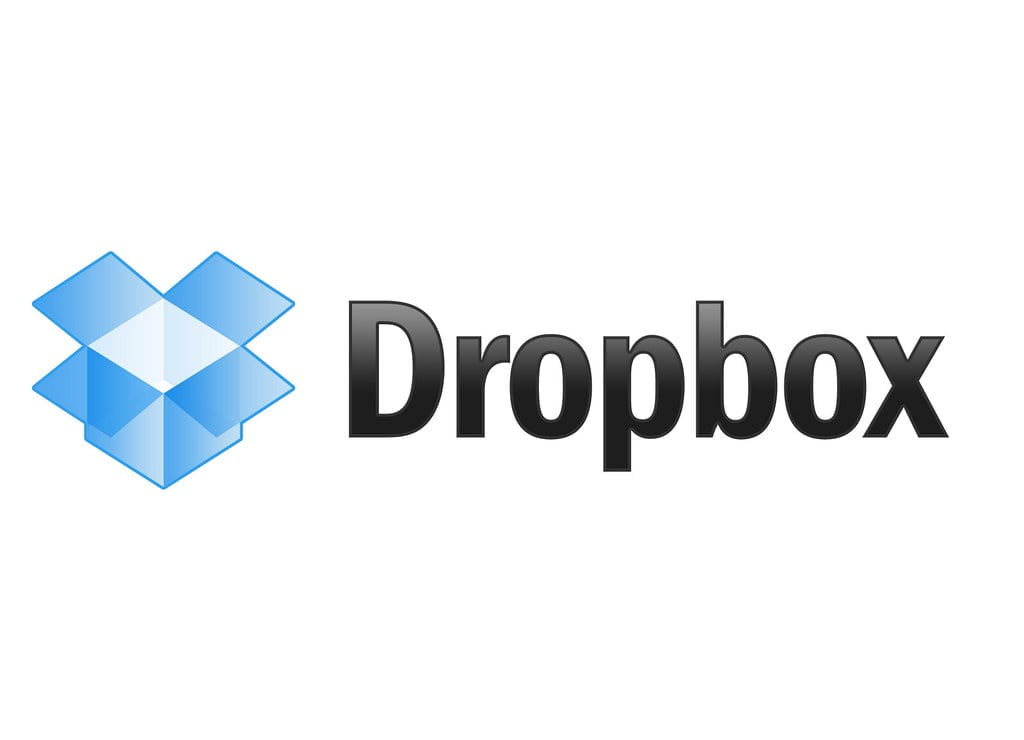 Con dropbox puedes guardar archivos en la nube fácilmente. En la foto su logo